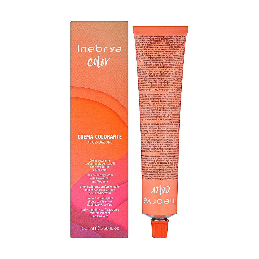Перманентна крем-фарба для волосся Inebrya Color 8 Pure Light Blonde, 100 мл